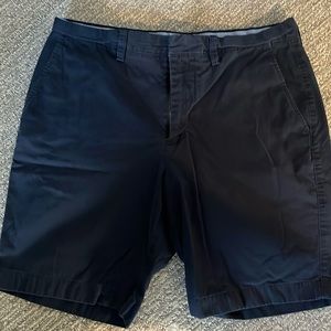 Men’s navy blue jcrew shorts size 33 w